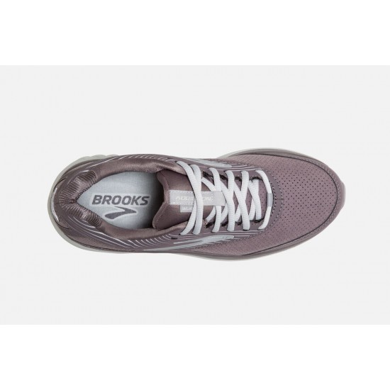 Brooks Addiction Walker Suede Shark/Alloy/Oyster CA7258-641 Women