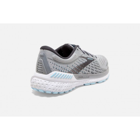 Brooks Adrenaline GTS 21 Oyster/Alloy/Light Blue CA9170-843 Women