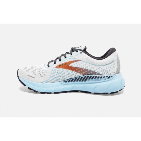 Brooks Adrenaline GTS 21 White/Alloy/Light Blue CA2809-364 Women