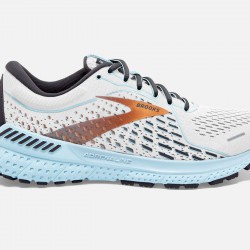 Brooks Adrenaline GTS 21 White/Alloy/Light Blue CA2809-364 Women