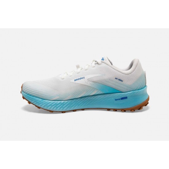 Brooks Catamount White/Iced Aqua/Blue CA1856-934 Women