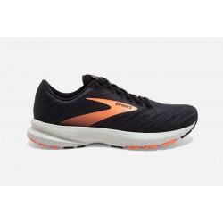 Brooks Launch 7 Ebony/Black/Cantaloupe CA2843-967 Women