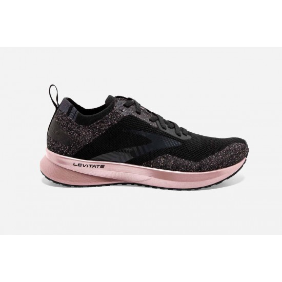 Brooks Levitate 4 Black/Ebony/Rose Gold CA9875-164 Women