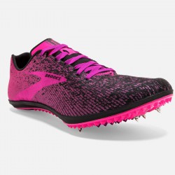 Brooks Mach 19 Track Spikes Black/Hollyhock/Pink CA0736-142 Women