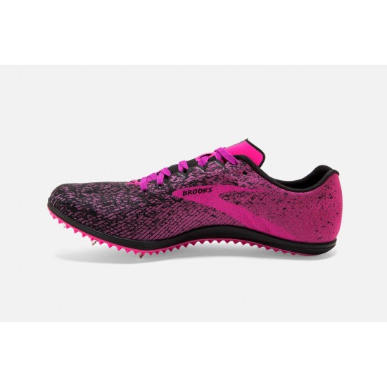 Brooks Mach 19 Track Spikes Black/Hollyhock/Pink CA0736-142 Women