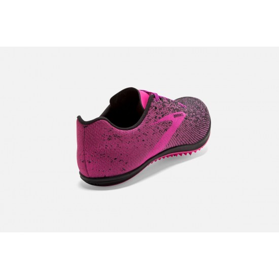 Brooks Mach 19 Track Spikes Black/Hollyhock/Pink CA0736-142 Women