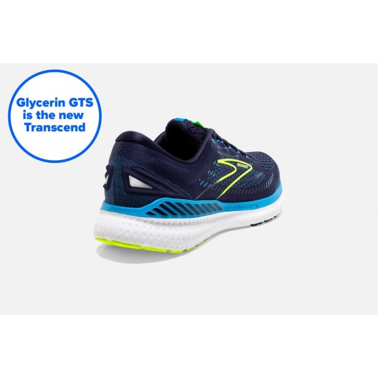 Brooks Glycerin GTS 19 Navy/Blue/Nightlife CA9174-235 Men Brooks Glycerin GTS 19 Navy/Blue/Nightlife CA9174-235 Men