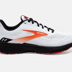 Brooks Launch 8 White/Black/Red Clay CA5269-143 Men