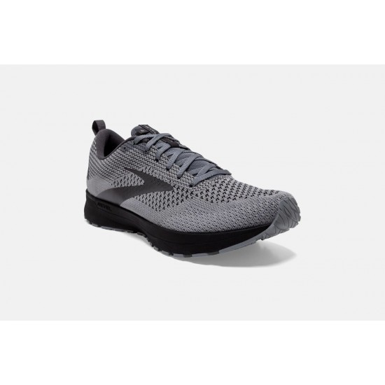 Brooks Revel 4 Grey/Blackened Pearl/Black CA7518-204 Men