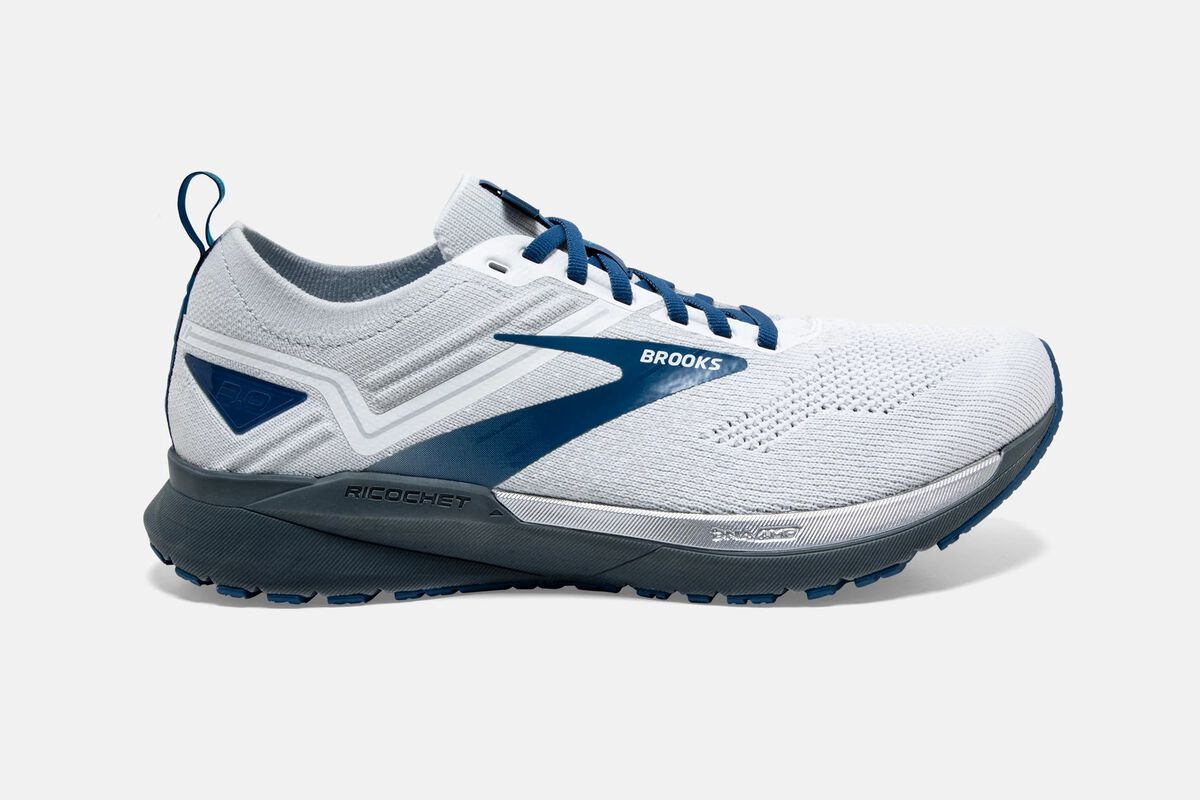 Brooks Ricochet 3 White/Grey/Blue CA1063-458 Men