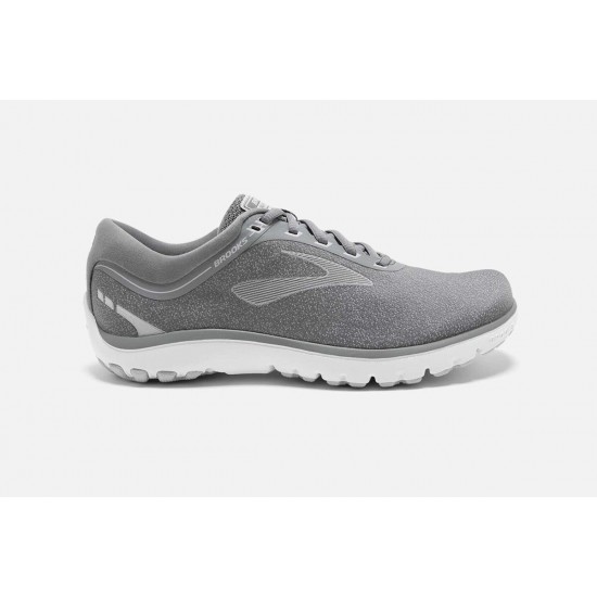 Brooks PureFlow 7 Grey/Microchip/White CA5763-901 Women