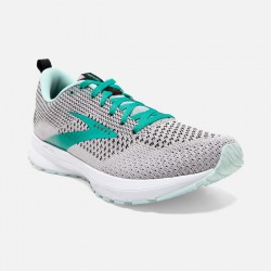 Brooks Revel 4 Grey/Fair Aqua/Black CA0924-635 Women