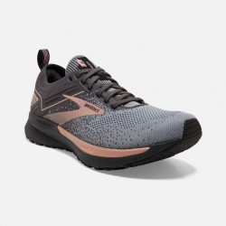 Brooks Ricochet 3 Grey/Black/Rose Gold CA2738-546 Women