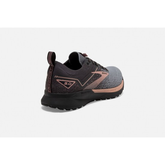 Brooks Ricochet 3 Grey/Black/Rose Gold CA2738-546 Women