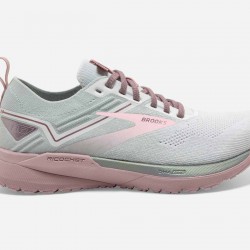 Brooks Ricochet 3 White/Ice/Primrose Pink CA3610-795 Women