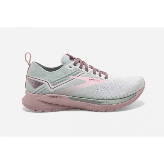 Brooks Ricochet 3 White/Ice/Primrose Pink CA3610-795 Women