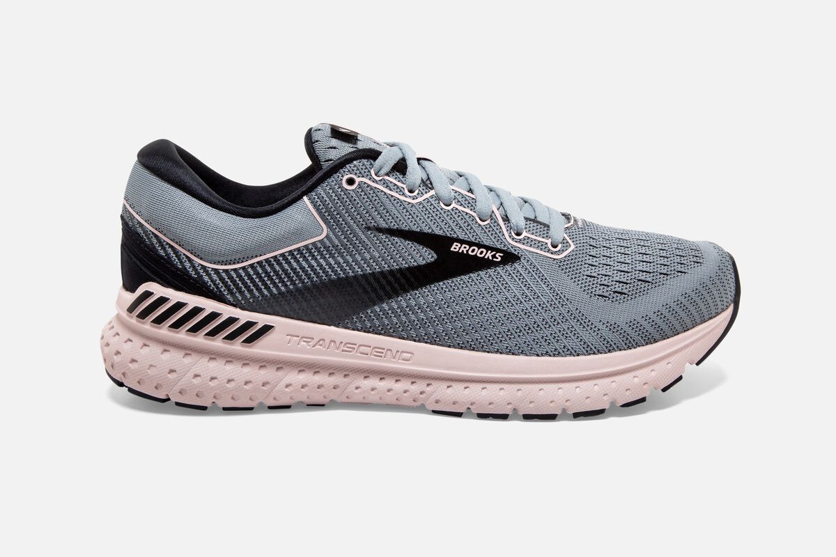 Brooks Transcend 7 Grey/Black/Hushed Violet CA6082-574 Women