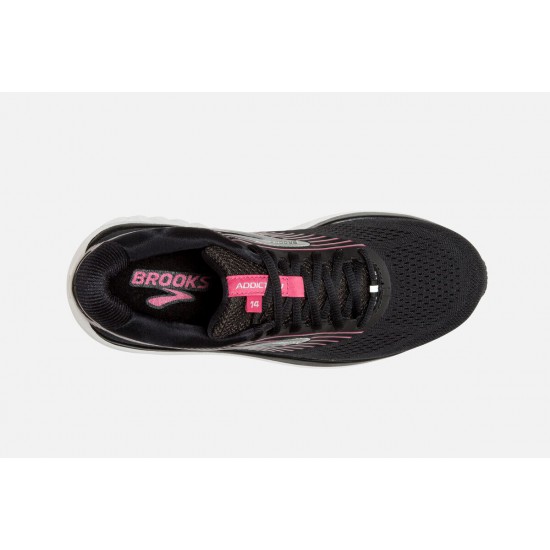 Brooks Addiction 14 Black/Hot Pink/Silver CA1074-683 Women