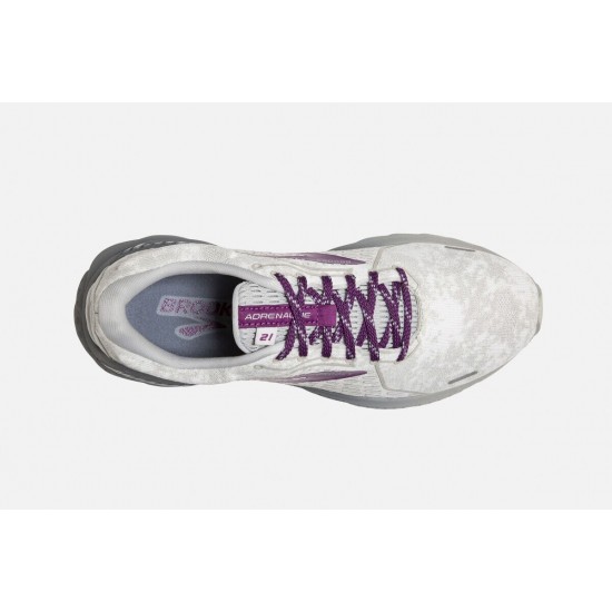 Brooks Adrenaline GTS 21 White/Oyster/Primer Grey CA5208-146 Women