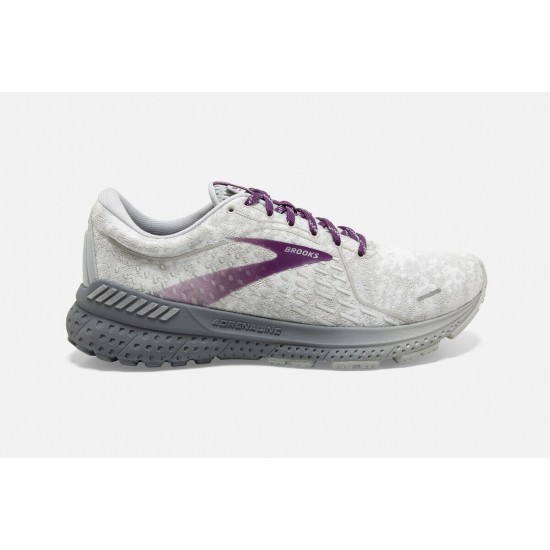 Brooks Adrenaline GTS 21 White/Oyster/Primer Grey CA5208-146 Women