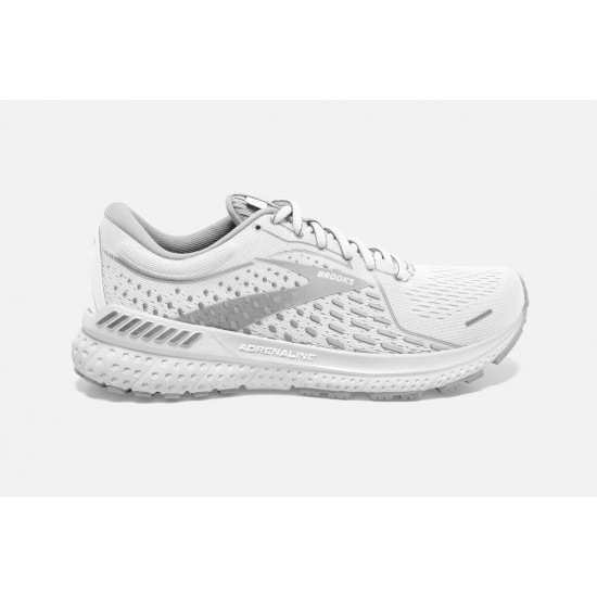 Brooks Adrenaline GTS 21 White/Grey/Silver CA9032-458 Women