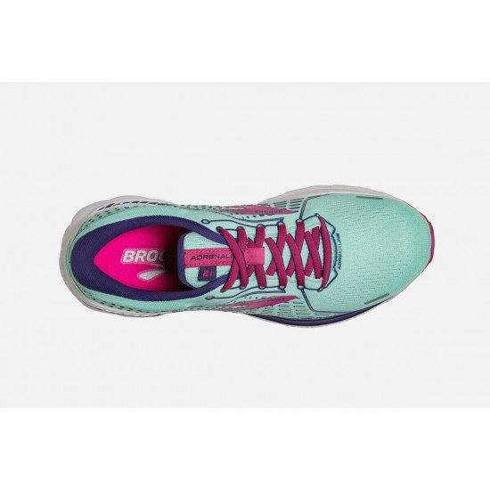 Brooks Adrenaline GTS 21 Yucca/Navy Blue/Fuchsia CA2913-456 Women