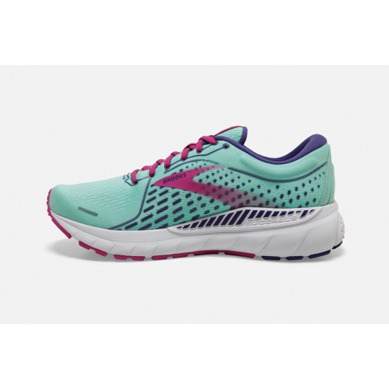 Brooks Adrenaline GTS 21 Yucca/Navy Blue/Fuchsia CA2913-456 Women