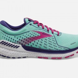 Brooks Adrenaline GTS 21 Yucca/Navy Blue/Fuchsia CA2913-456 Women