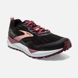 Brooks Cascadia 15 Black/Ebony/Coral Cloud CA0618-329 Women