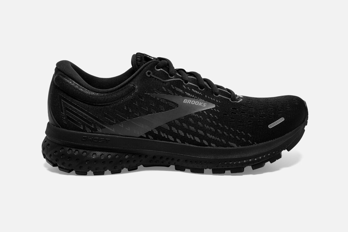 brooks ghost black womens