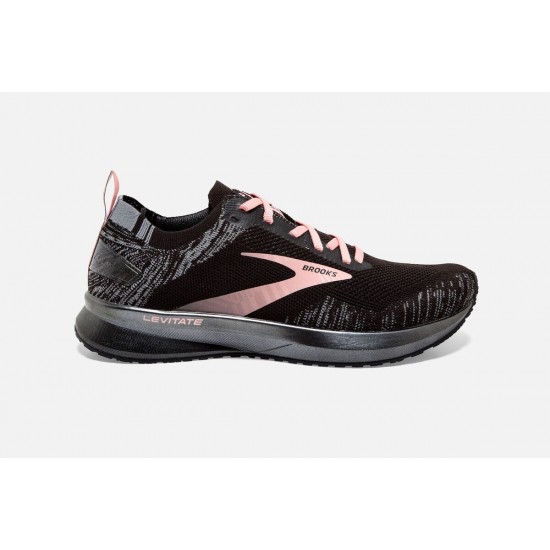 Brooks Levitate 4 Black/Grey/Coral Cloud CA2089-745 Women