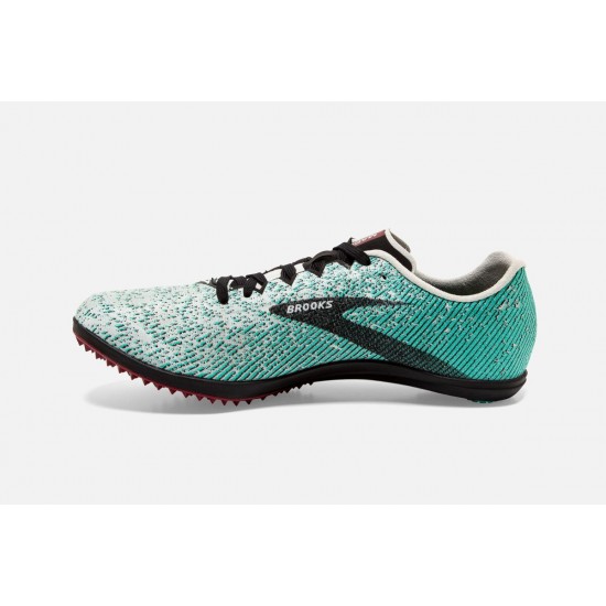 Brooks Mach 19 Spikeless Track Spikes Grey/Black/Atlantis CA1096-852 Women