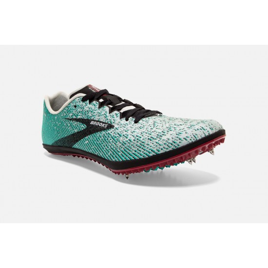 Brooks Mach 19 Track Spikes Grey/Black/Atlantis CA8072-364 Women