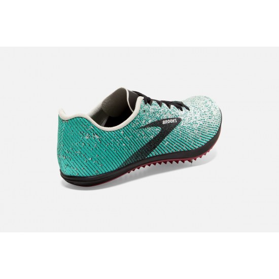 Brooks Mach 19 Track Spikes Grey/Black/Atlantis CA8072-364 Women