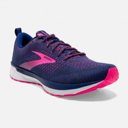 Brooks Revel 4 Blue/Ebony/Pink CA0568-791 Women