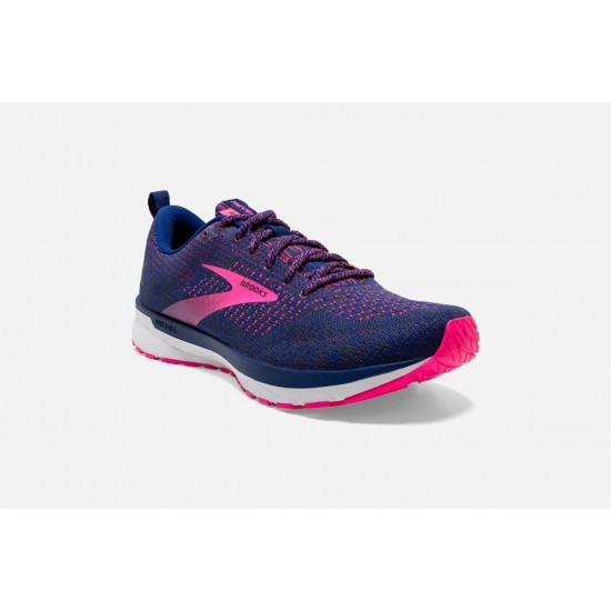 Brooks Revel 4 Blue/Ebony/Pink CA0568-791 Women