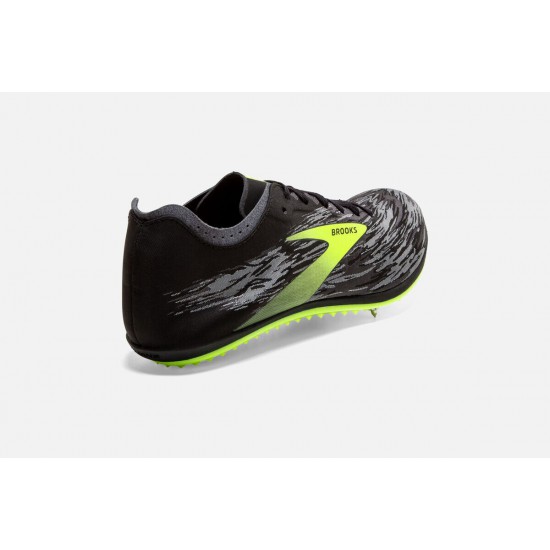 Brooks ELMN8 v5 Track Spikes Black/Grey/Nightlife CA8973-021 Men