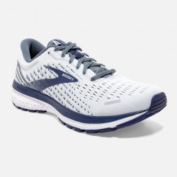 Brooks Ghost 13 White/Grey/Deep Cobalt CA7526-803 Men