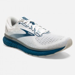 Brooks Glycerin 18 White/Grey/Poseidon CA8904-527 Men