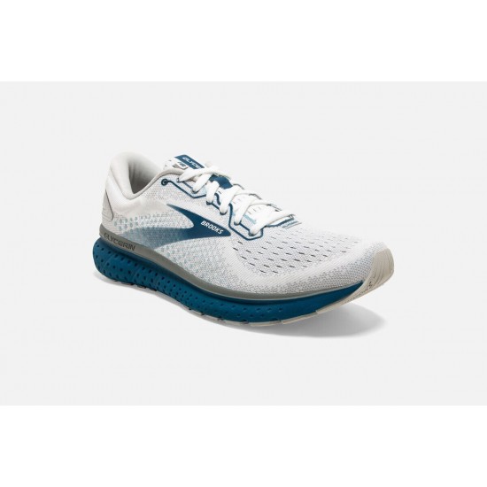 Brooks Glycerin 18 White/Grey/Poseidon CA8904-527 Men