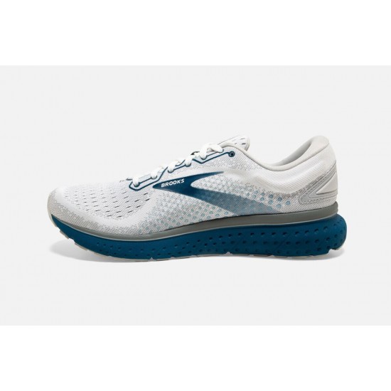 Brooks Glycerin 18 White/Grey/Poseidon CA8904-527 Men