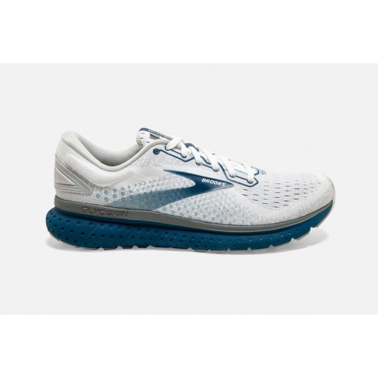 Brooks Glycerin 18 White/Grey/Poseidon CA8904-527 Men