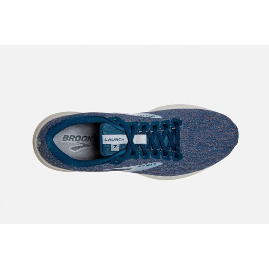 Brooks Launch 7 Blue Fog/Poseidon/Grey CA0715-893 Men