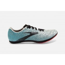 Brooks Mach 19 Spikeless Track Spikes Grey/Black/Capri CA2176-538 Men