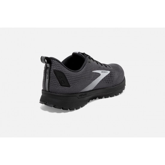 Brooks Revel 4 Ebony/Black/Grey CA6805-943 Men