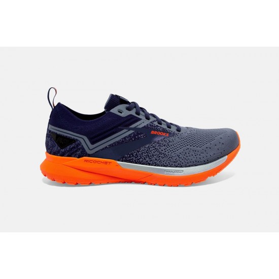 Brooks Ricochet 3 Navy/Grey/Scarlet CA3487-061 Men