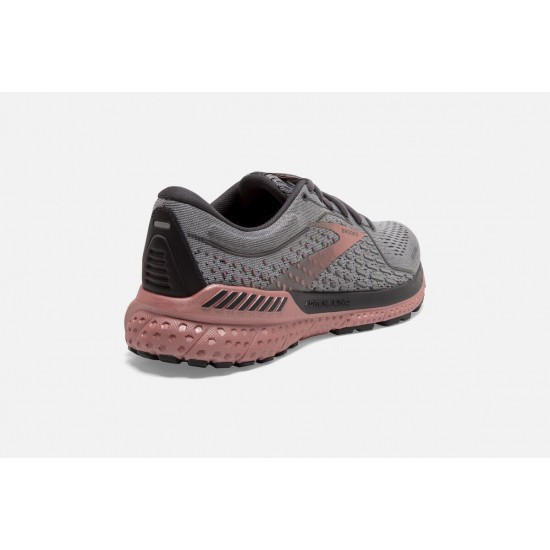 Brooks Adrenaline GTS 21 Grey/Black/Rose Gold CA8063-542 Women