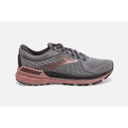 Brooks Adrenaline GTS 21 Grey/Black/Rose Gold CA8063-542 Women