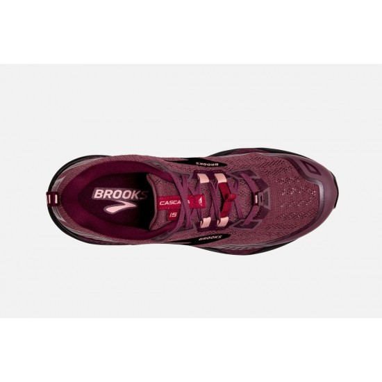 Brooks Cascadia 15 Nocturne/Zinfandel/Black CA9154-870 Women