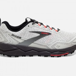 Brooks Divide White/Grey/Fiery Coral CA4752-109 Women